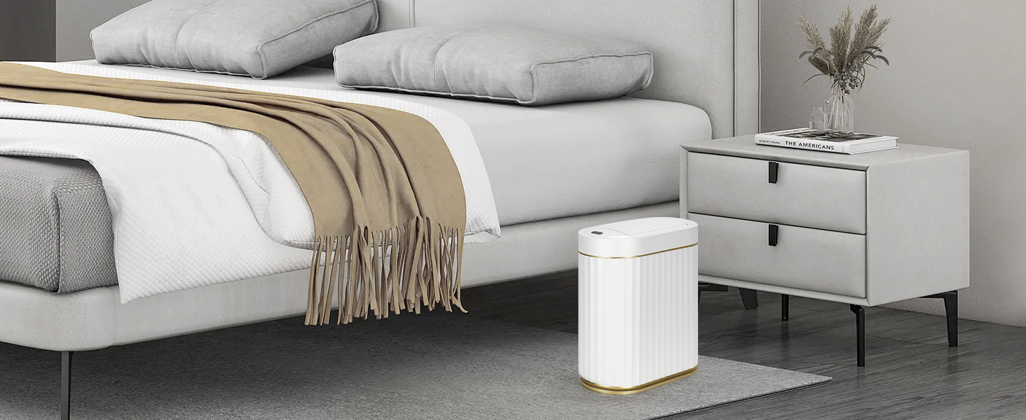 touchless trash can