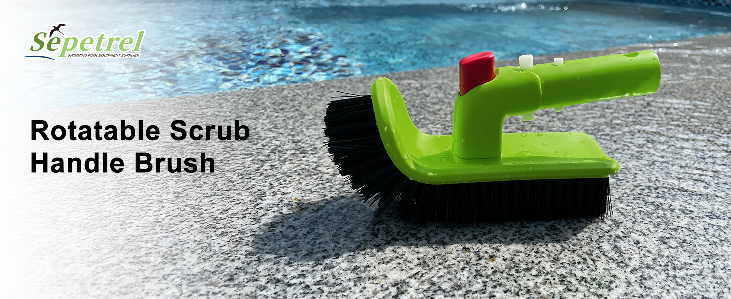 Scrub Brush ideal for cleaning pool step, bathroom &amp; shower,Spa,hot tub,etc