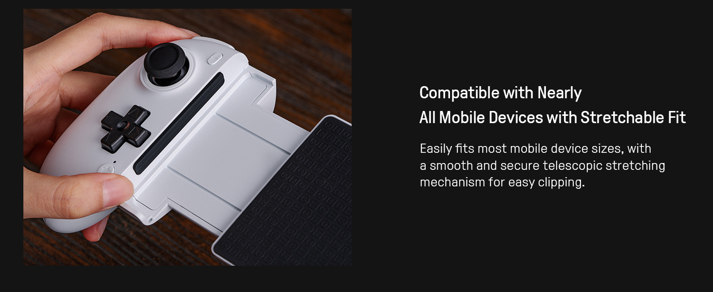 Mobile Gaming Controller for Android, Bluetooth Mobile Game Controller for Android Hall Joysticks