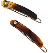 Camila Paris CP2863/2 French Hair Slides Clips for Women Small Girls Side Slide-in Barrette Clip,...
