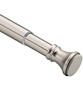 Amazer Spring Tension Shower Curtain Rod, 54-90 Inches Rust-Resistance Tension Curtain Rod Bathro...