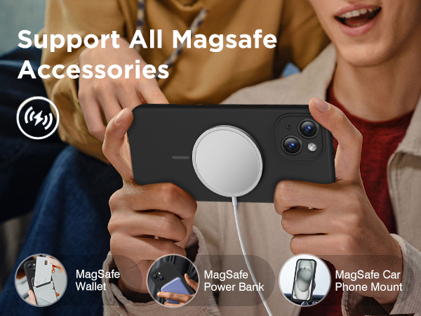 Support all magsafe accessories