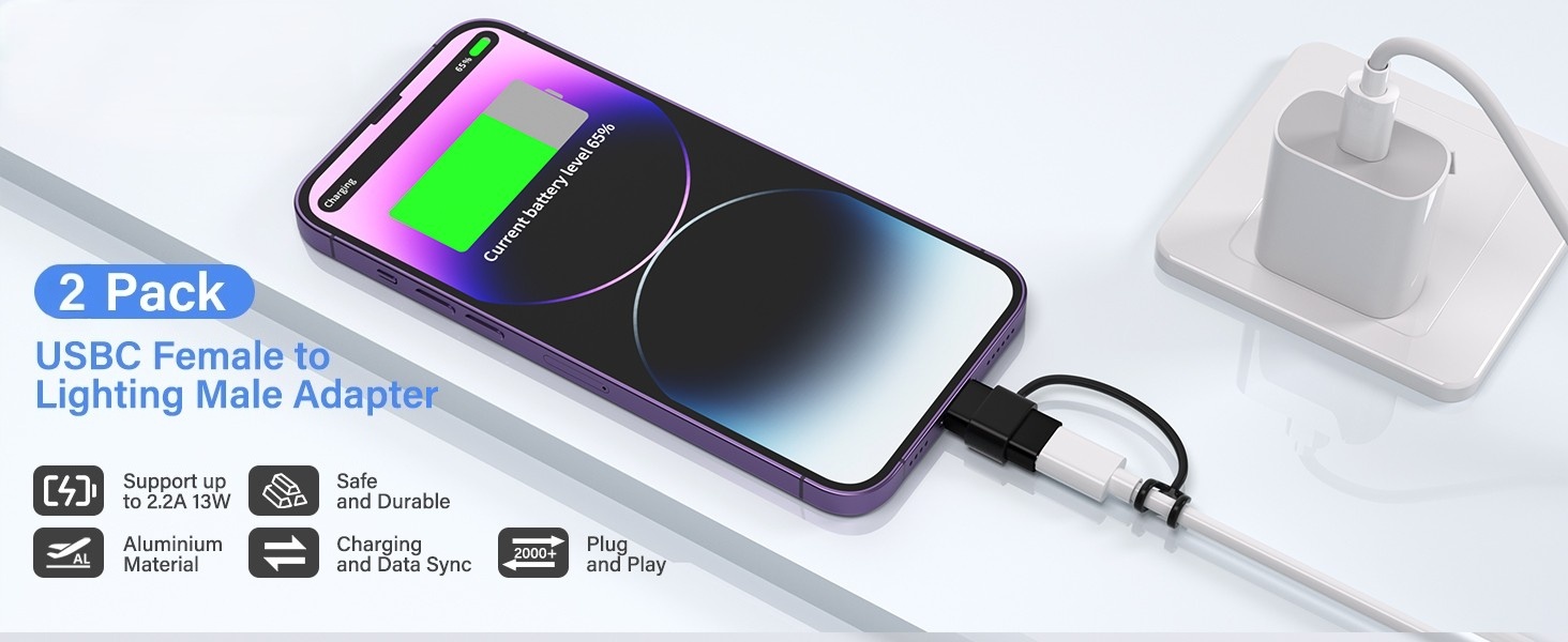 lightning to usb c adapter