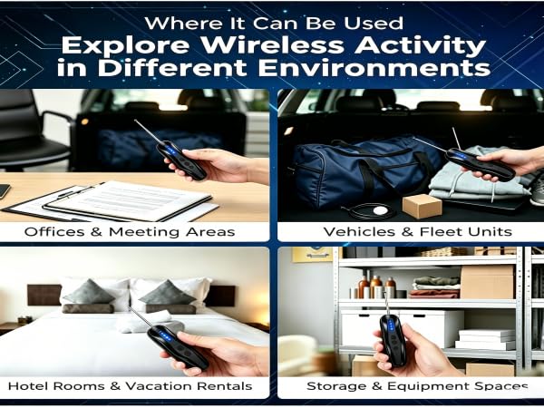 Explore Wireless Activityin Different Environments