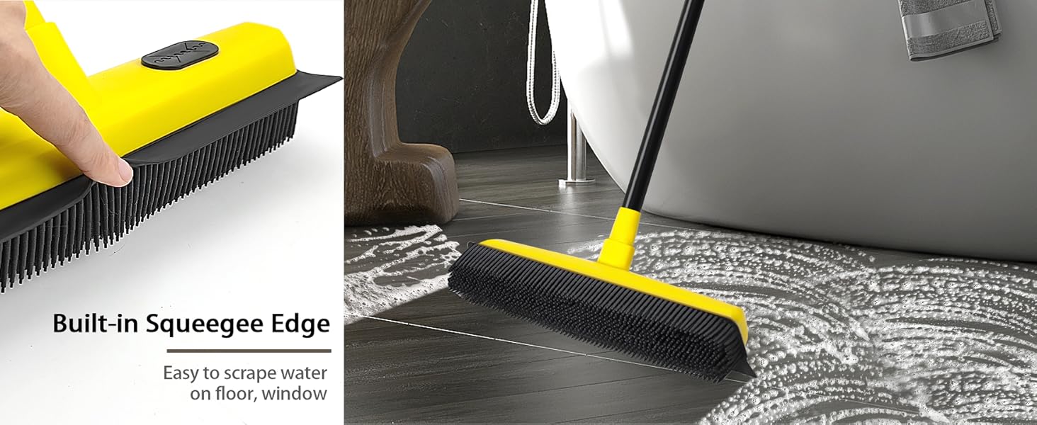 built-in squeegee edge