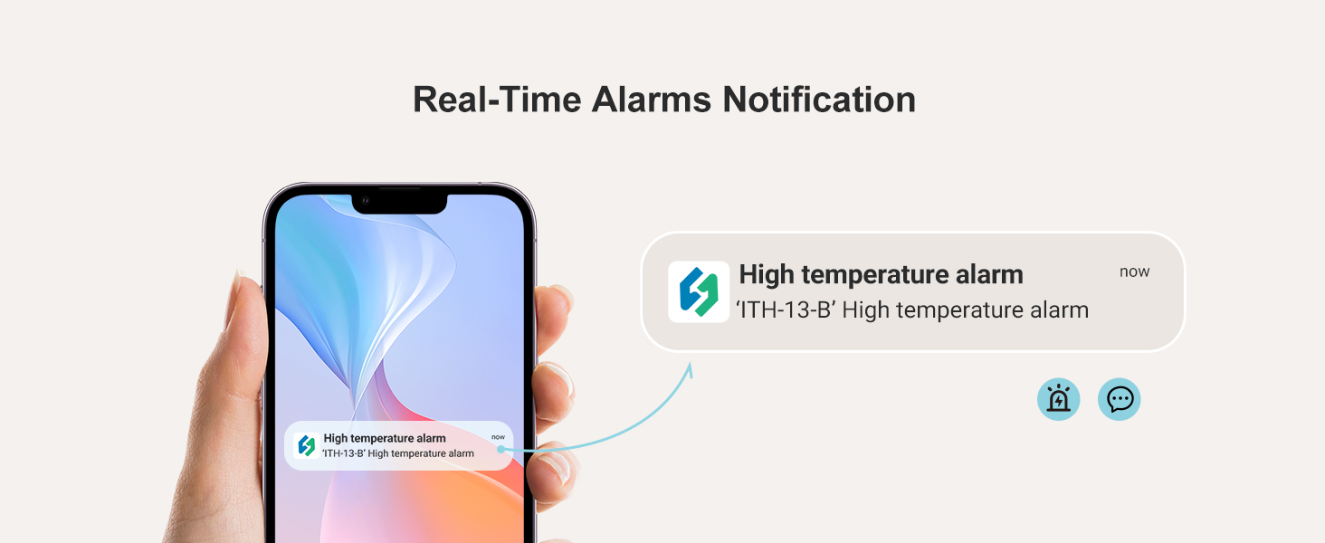 Real time alarms
