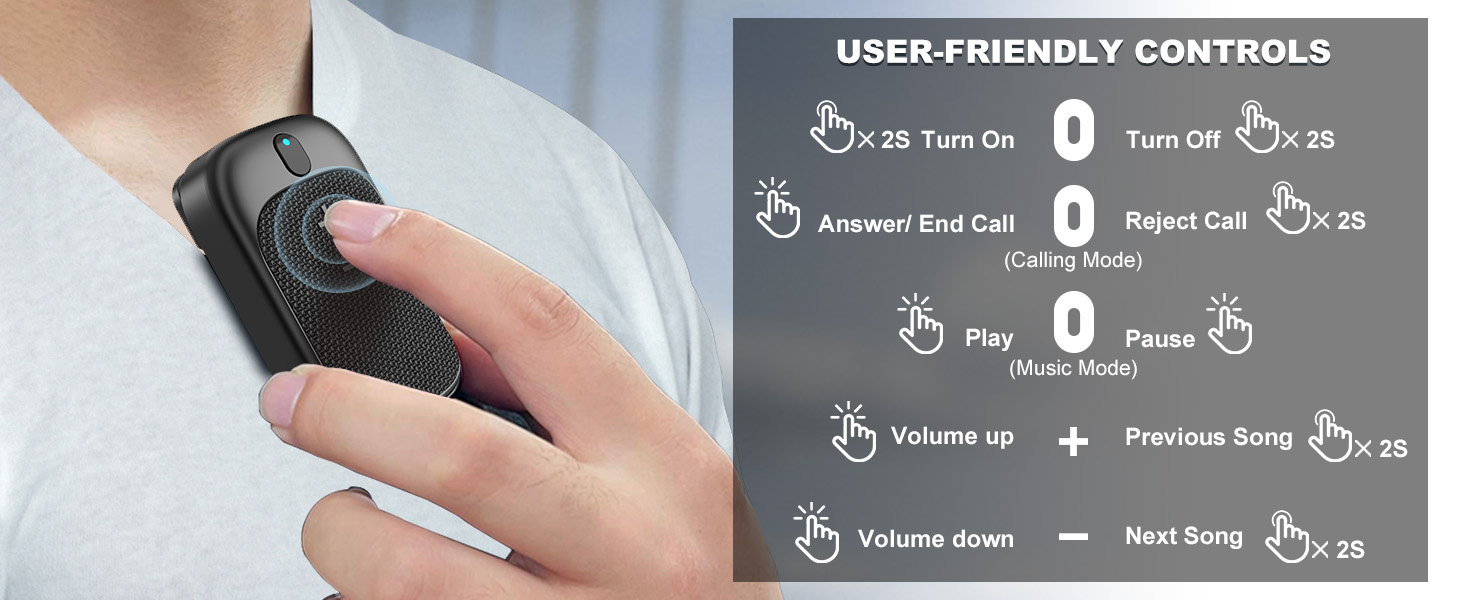 USER-FRIENDLY CONTROLS