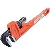 VANQUISH Heavy Duty Pipe Wrench, 18 inch Adjustable Plumbing Wrench (3633)