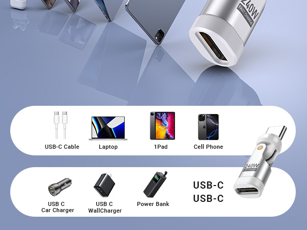 90 degree usb c adapter