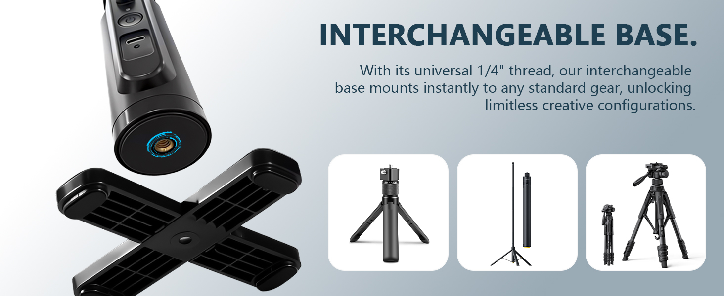 tracking tripod for content creators phone holder for recording auto tracking tripod