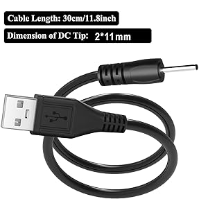 USB DC Charger Charge Charging Cable for Nokia Cellphone G pen wireless bluetooth headset