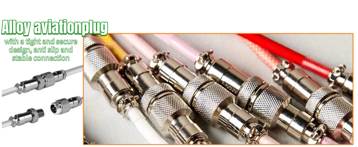 Coiled Keyboard Cable