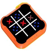 Tic Tac Toe Bolt Game, Handheld Electric Puzzle Game Console, Gift Ideal for Kids and Adults' Bir...