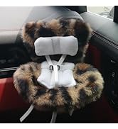 Doll Car Seat Compatible with Labubu, Chair for 10-17cm Dolls - Adjustable Safety Strap, Air Vent...