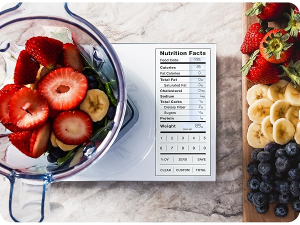 enter up to 99 food items manually include rare ingredients in your daily dietary analysis