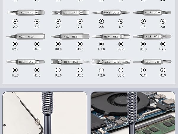 small screwdriver set