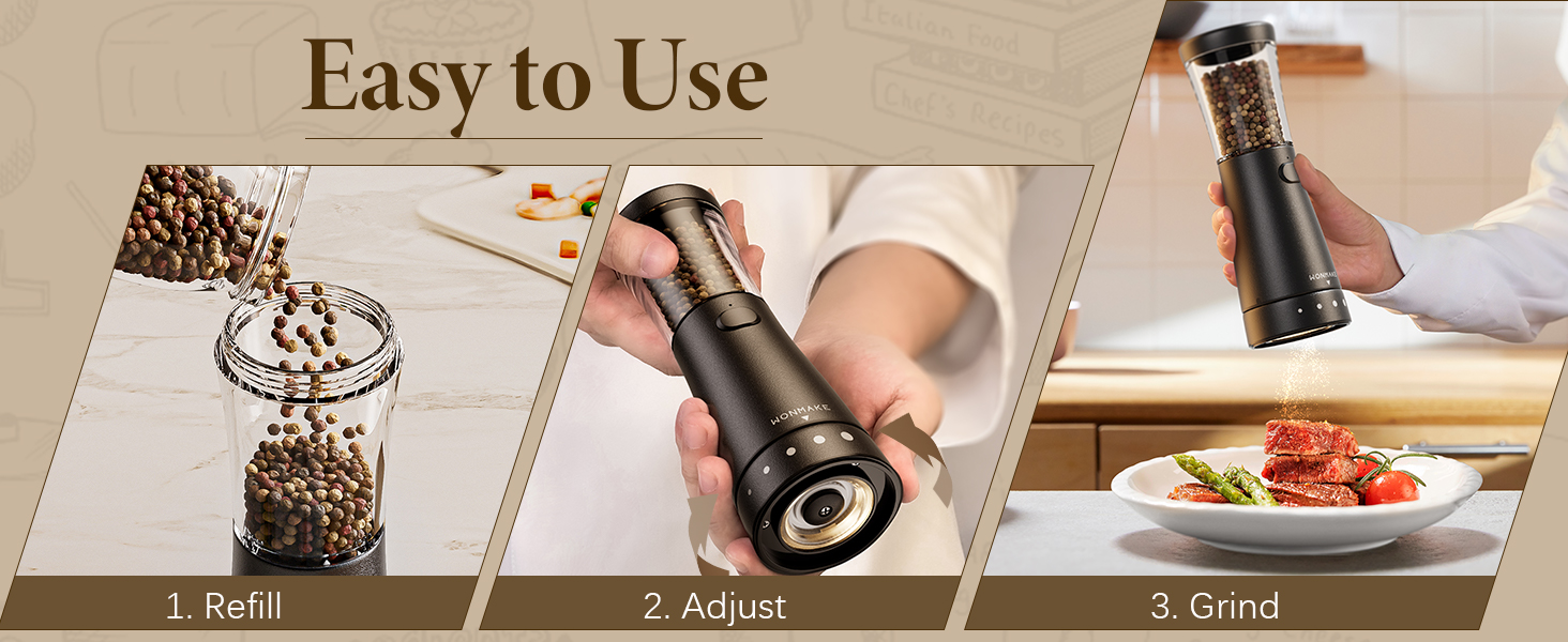 electric pepper grinder