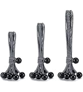 30 Pack Ball Bungee Cord, 6,9,11 Inch Heavy Duty Bungie Cord Balls Canopy Tarp Tie Down Bungee Ba...