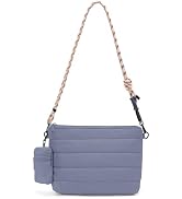 ACUARIO Crossbody Bags for Women - Puffy Tote Bag Purse for Work, Travel, Shoulder Handbag with S...