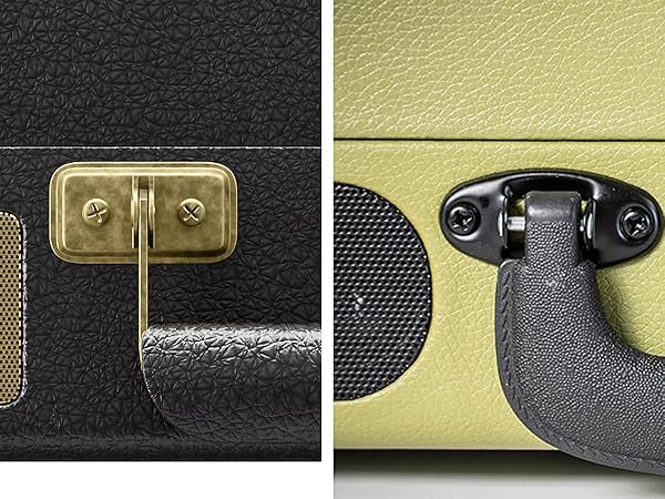 Leather-covered handle