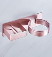 Blow Dryer Holder Wall Mounted, Hair Straightener Holder, Hair Dryer Holder Adhesive, Hair Tool O...