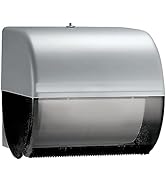 Kimberly-Clark Professional Omni Roll Hard Roll Towel Dispenser (09746), Black, for 1.5" Core Ro...