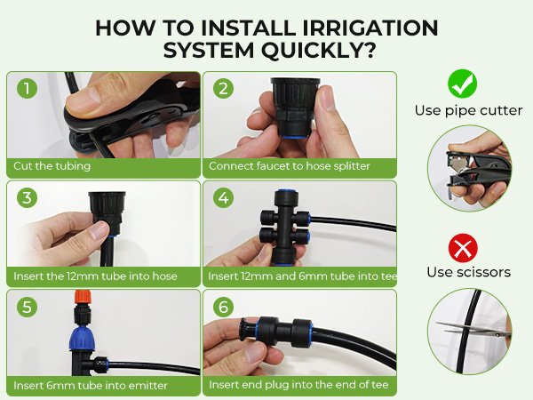 drip irrigation kit irrigation tubing automatic drip irrigation kits misting system drip line