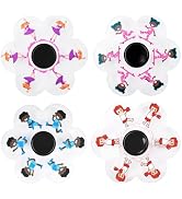 Yrissmiss Fidget Spinners Toys 4 Pack,Sensory Fidget Toys for Kids Adults,Anxiety Relief Items Fi...