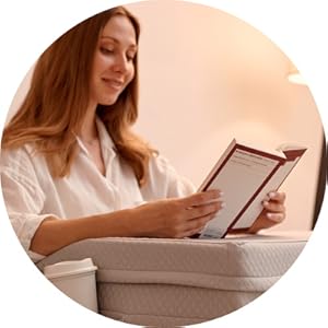 Bed sitting pillow with arms, reading and gaming back support cushion for adults and teens