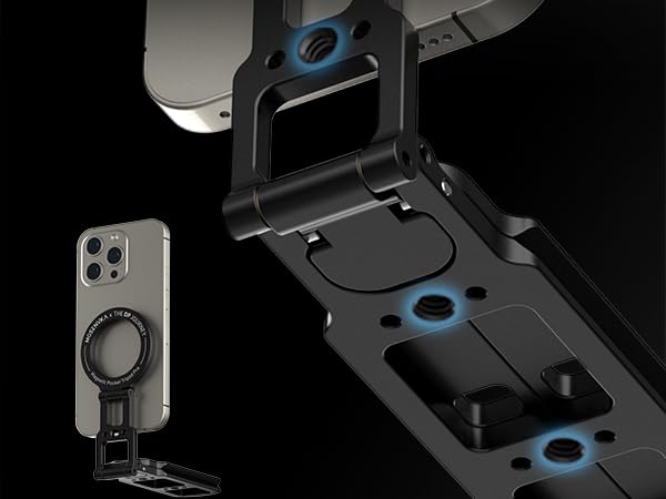 Dual Magnetic Phone Tripod