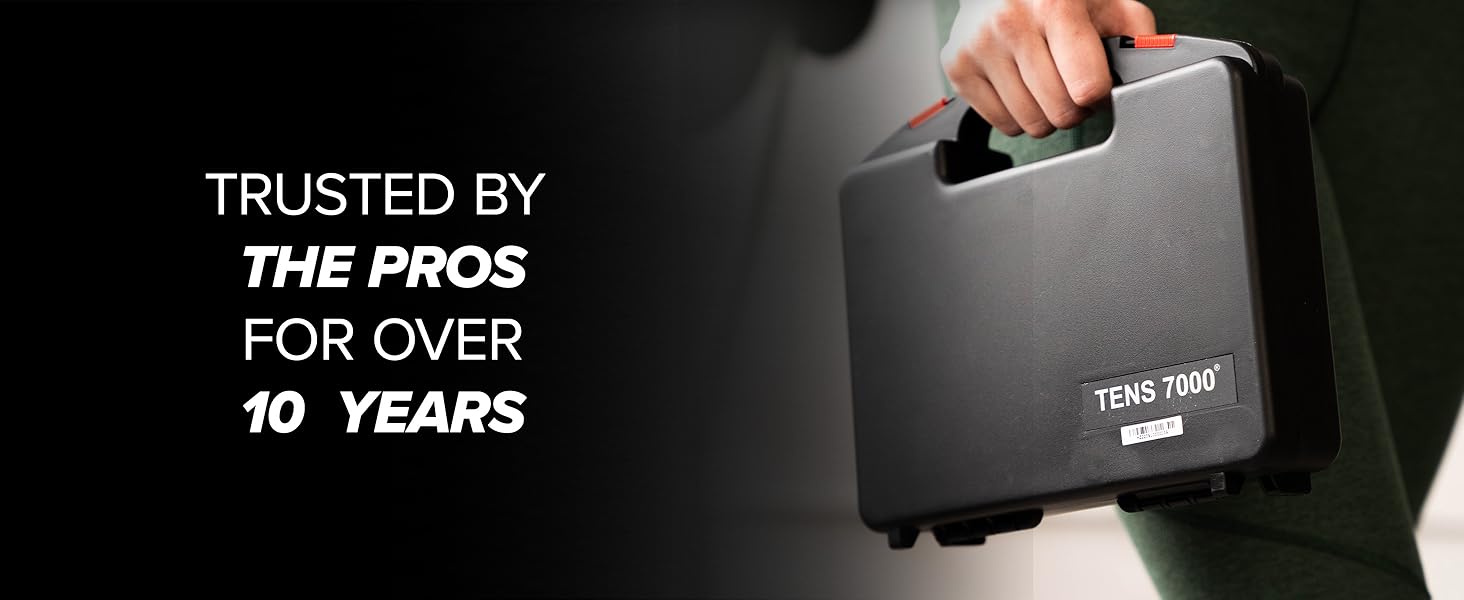 TENS 7000 TENS unit muscle stimulator massager