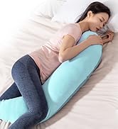 body pillow- green blue