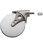 Rockler Stainless Steel Pizza Cutter Turning Kit, Pewter Finish