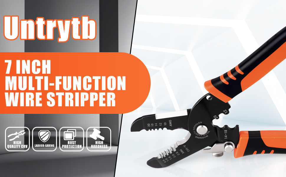 Untrytb Multi-function Wire Stripper
