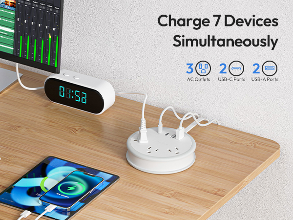 Charge 7 Devices Simultaneously