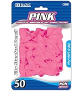 BAZIC Pink Eraser Top, Latex Free Pencil Tops Erasers, Arrowhead Caps Erasers for Kids Student (5...