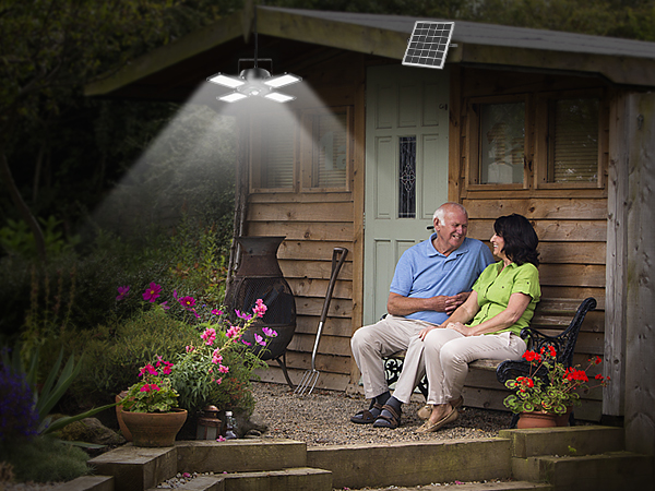 split solar shed light