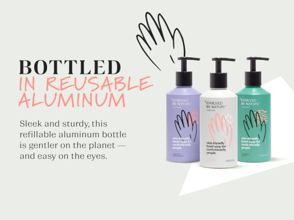 Bottled in reusable aluminum