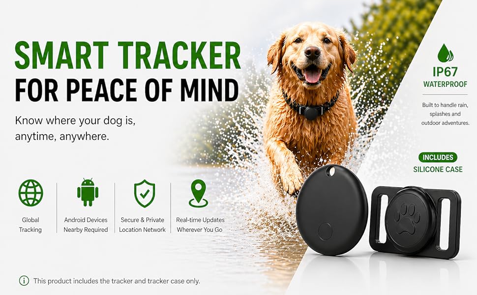 GPS Collar for Dogs (Android Only)