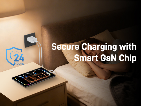 Secure Charging with Smart GaN Chip