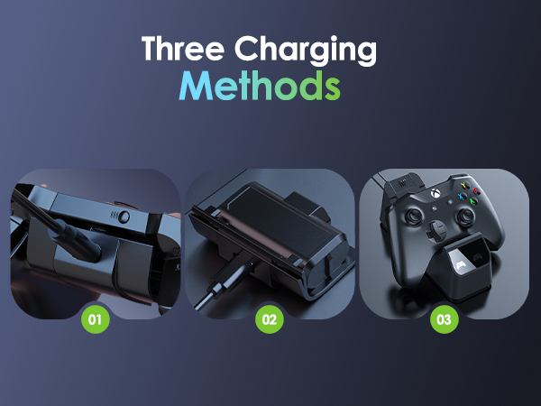 Xbox series x controller battery pack