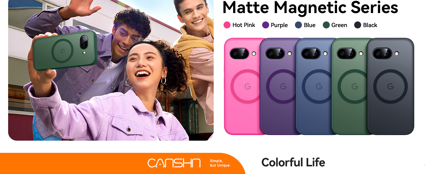 Only Compatible with Google Pixel 9a Case 6.3 inch