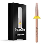 MelodySusie Tapered Barrel Nail Buffer Bit, Professional Safety Carbide Nail Bit for Nature Nail ...