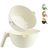 Chef's Path 2 in 1 Kitchen Strainer and Colander for Kitchen, Multifunctional Food Strainer Set, ...