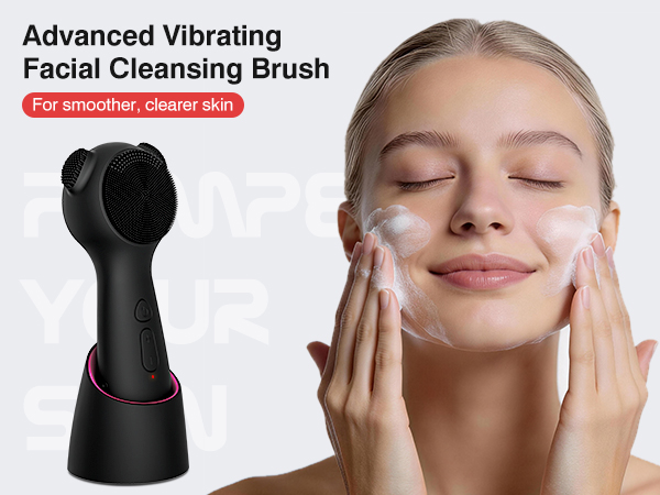 Advanced Vibrating Facial Cleansing Brush