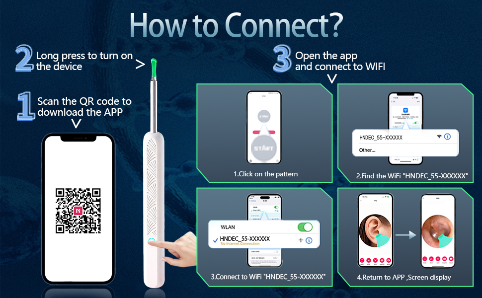 Ear Wax Removal Tool Camera