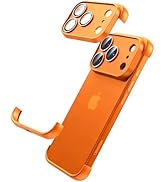 Losin Compatible with iPhone 17 Pro Max Frameless Bumper Case with Camera Lens Protector Compatib...