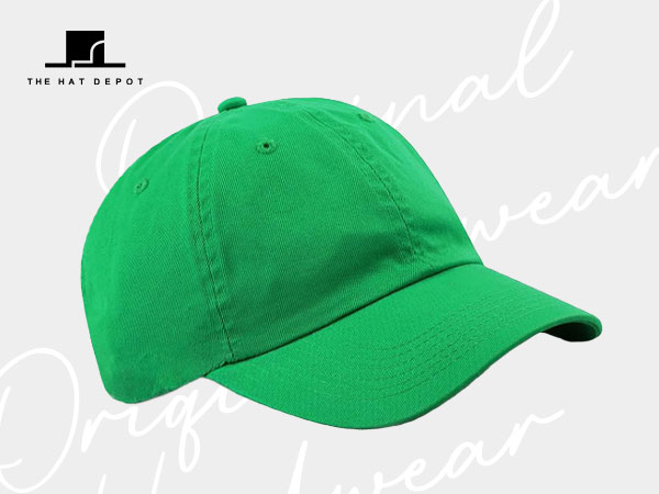 [Baseball Cap] Kids Low Profile 100% Washed Cotton UPF 50+
