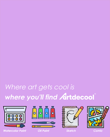 artdecool watercolor paint set