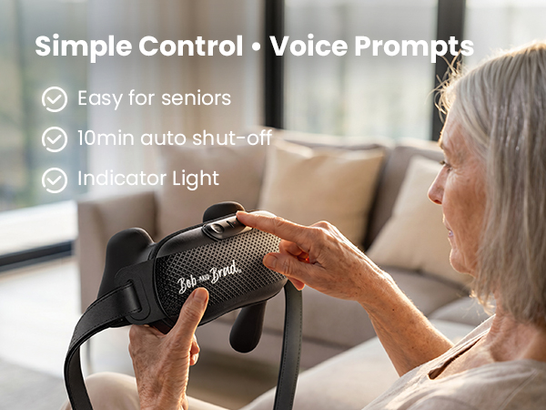 cordless neck and shoulder massager